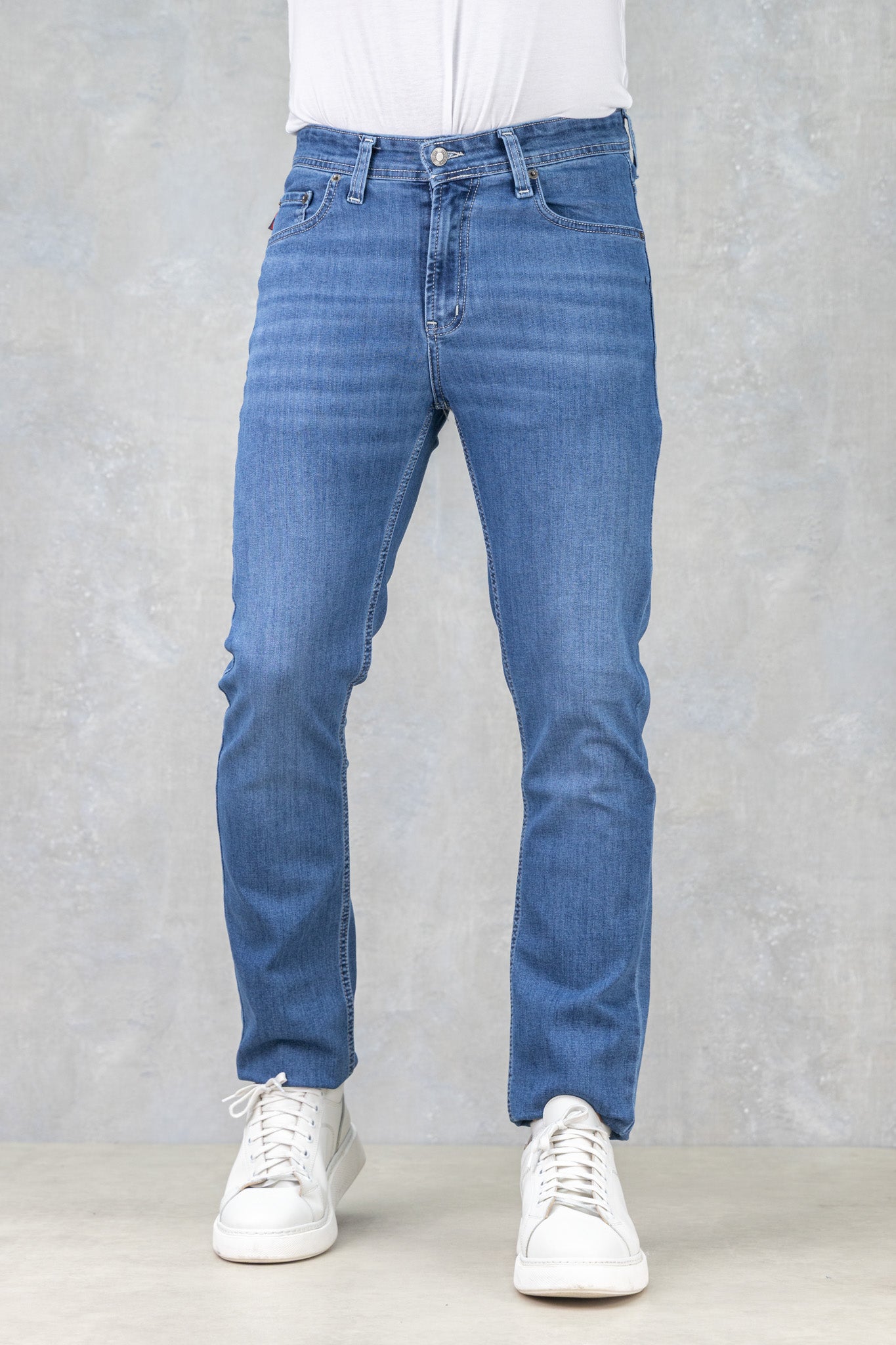 Muske farmerice 2277 bali blue svetla